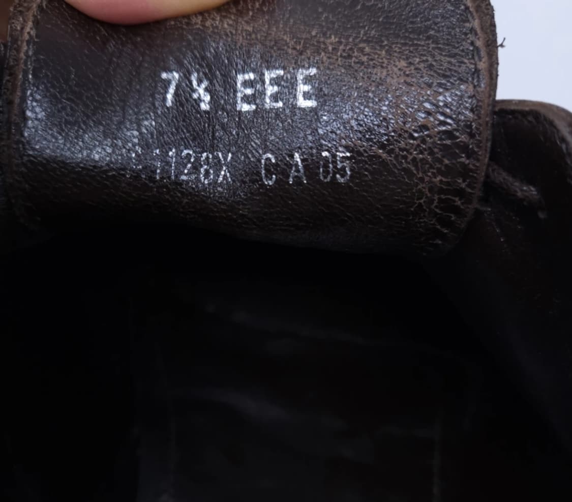 제냐 브라운 윙팁 구두 7사이즈 상품이미지6