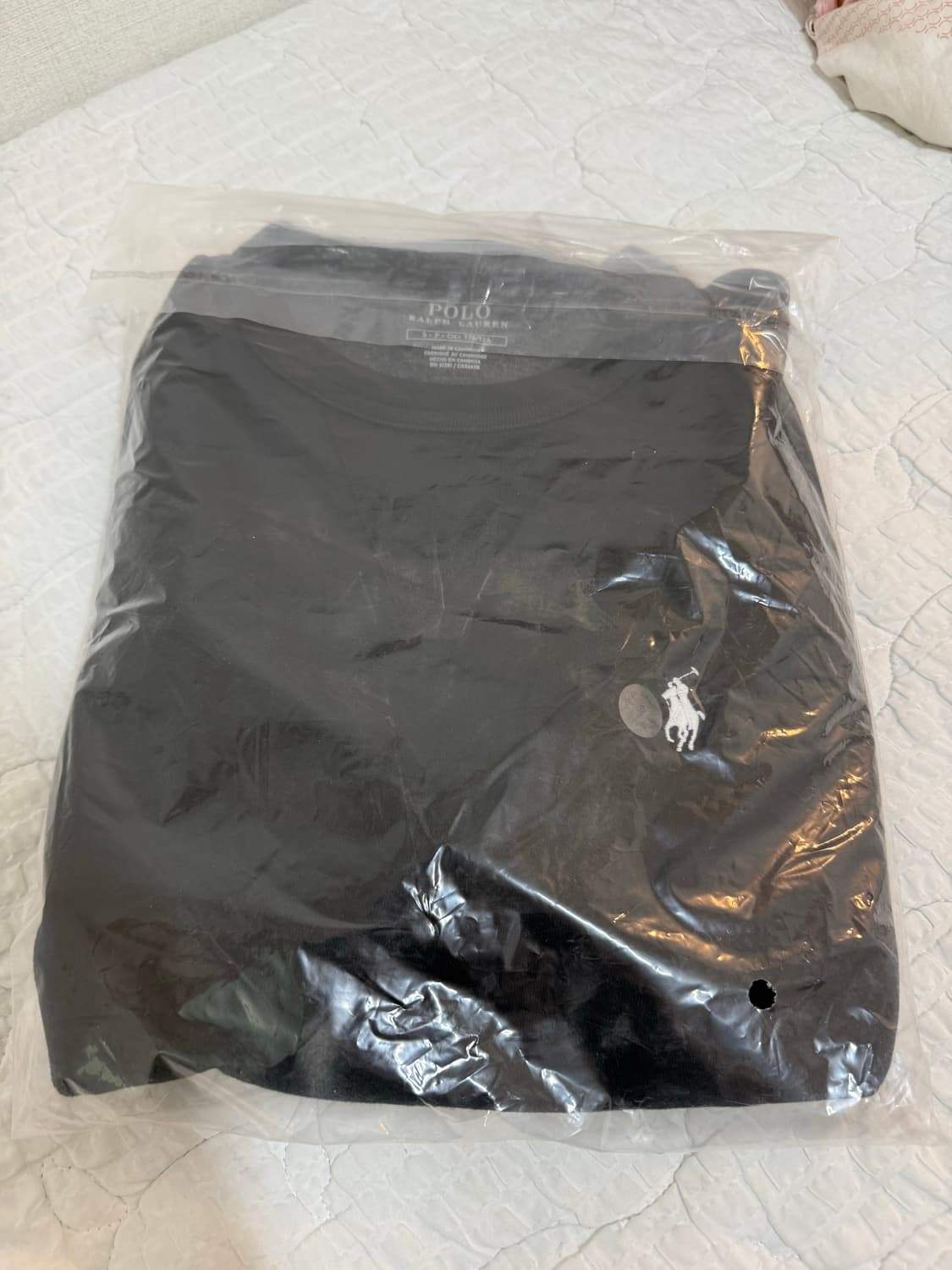 폴로 블랙 맨투맨(새상품) 상품이미지3