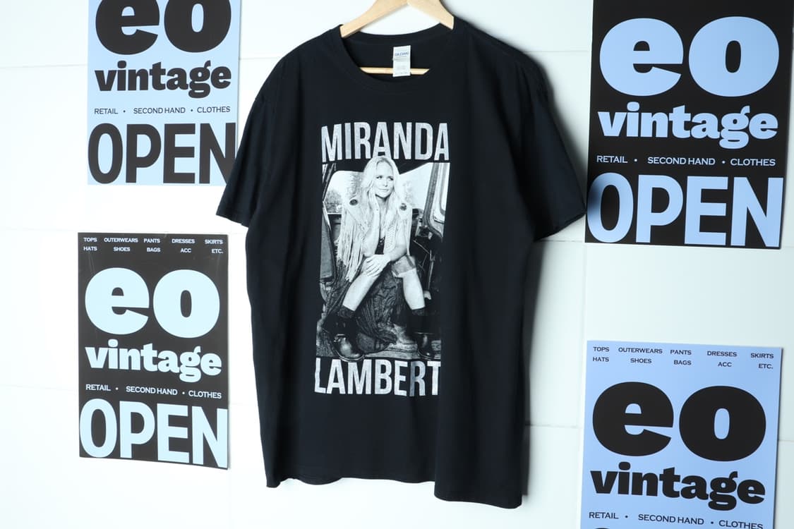 (XL-3XL) 브랜드빈티지 반팔 티셔츠 USA 미란다 투어-H30053 상품이미지2