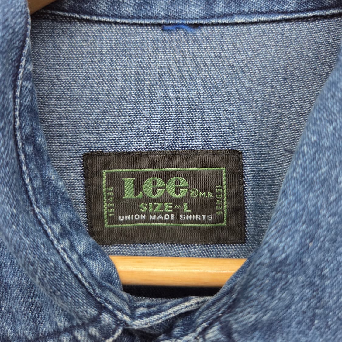Lee 빈티지 데님 웨스턴 셔츠 남XL 상품이미지4