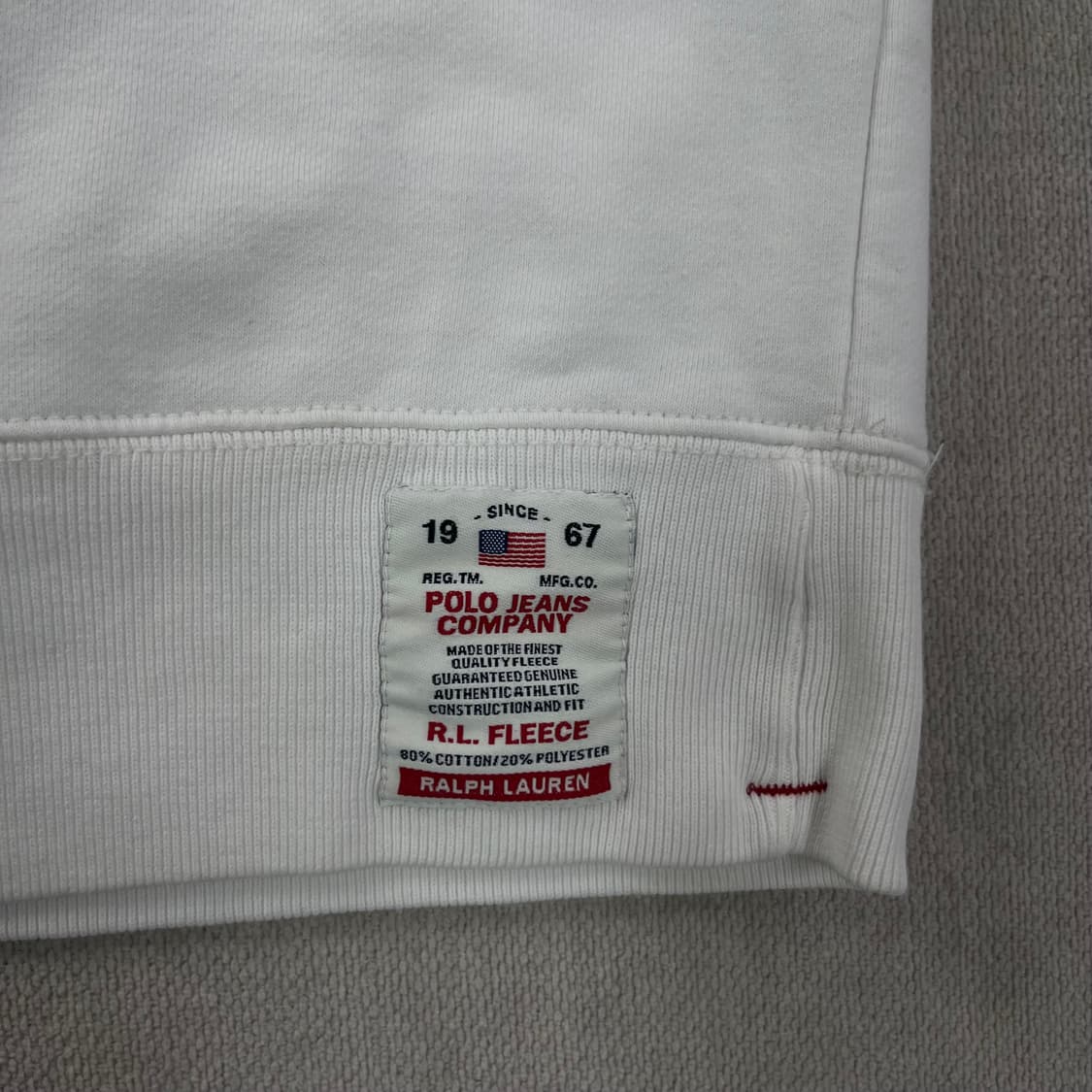 105 폴로랄프로렌 진스 빅로고 맨투맨 상품이미지4