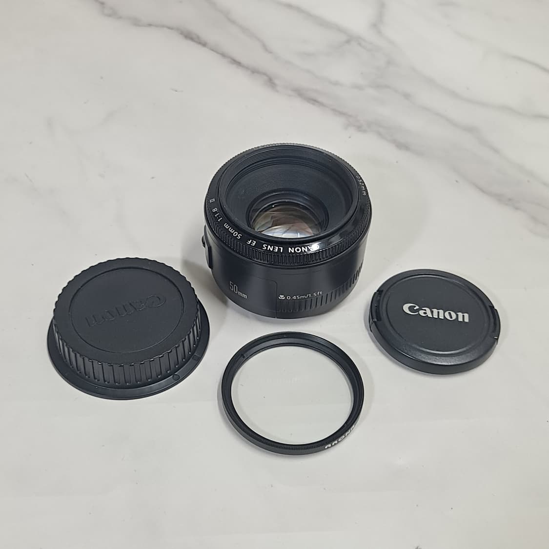 상태 좋은! 캐논 EF 단렌즈 50mm 1.8 II 여친렌즈 상품이미지5