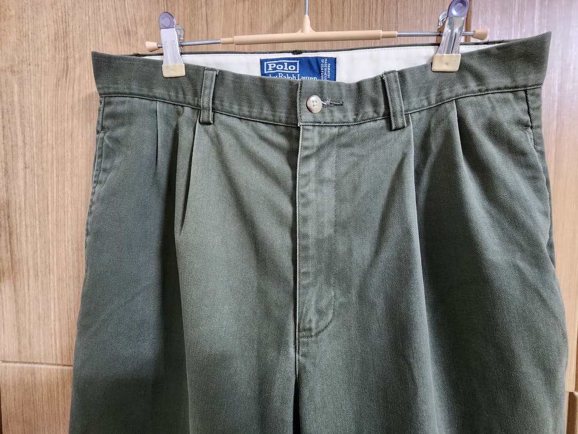 (33)폴로 90s HAMMOND PANT 치노 팬츠 카키 상품이미지2