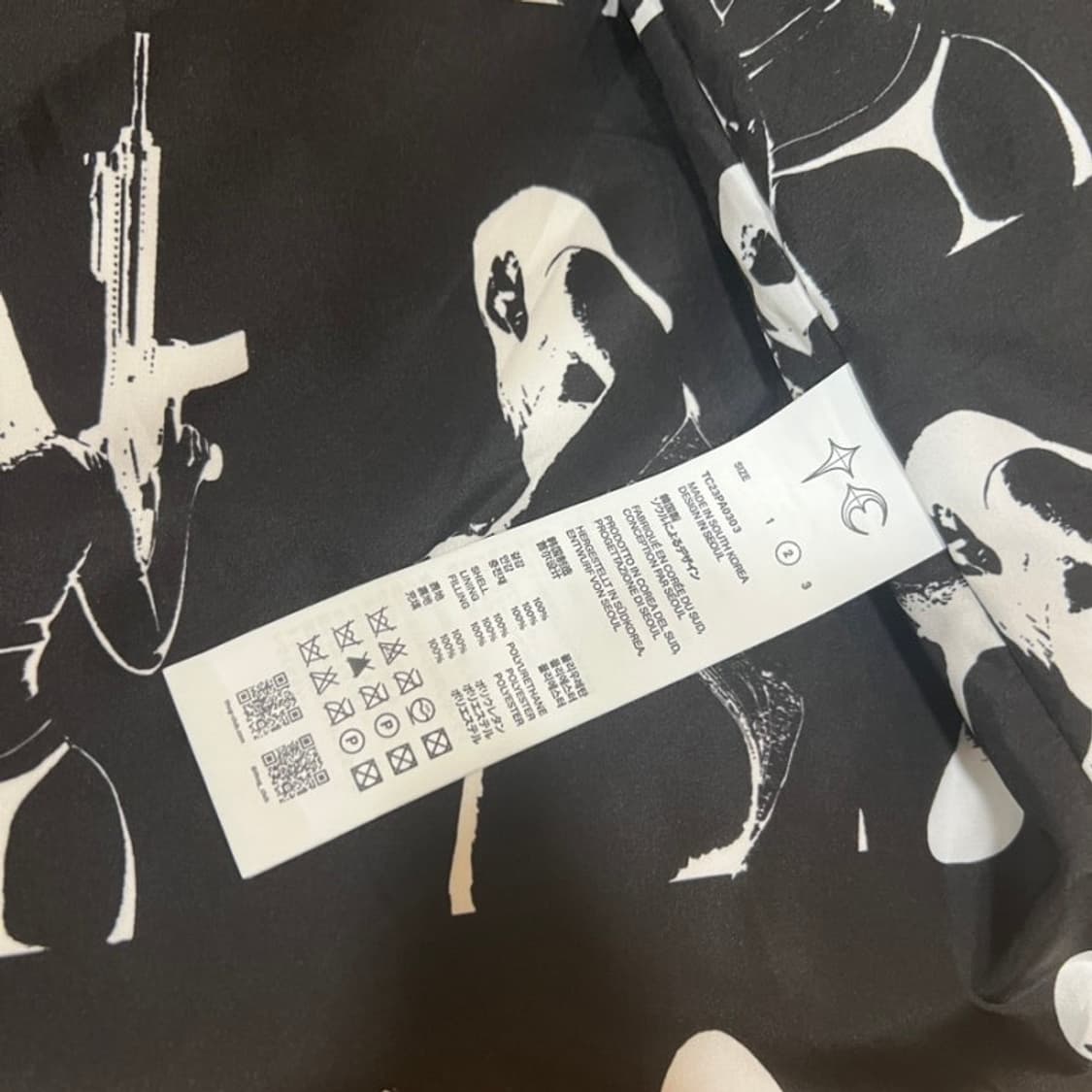 떠그클럽 레더 패딩 2size 새상품 상품이미지2