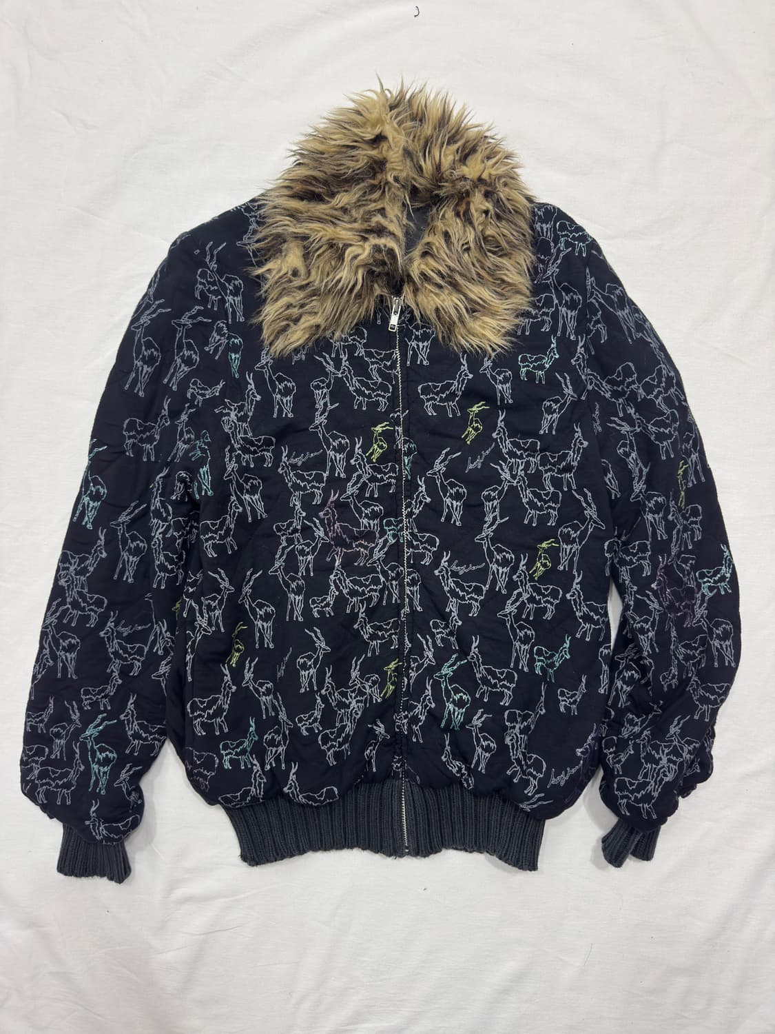 scolar fur zipup 상품이미지1