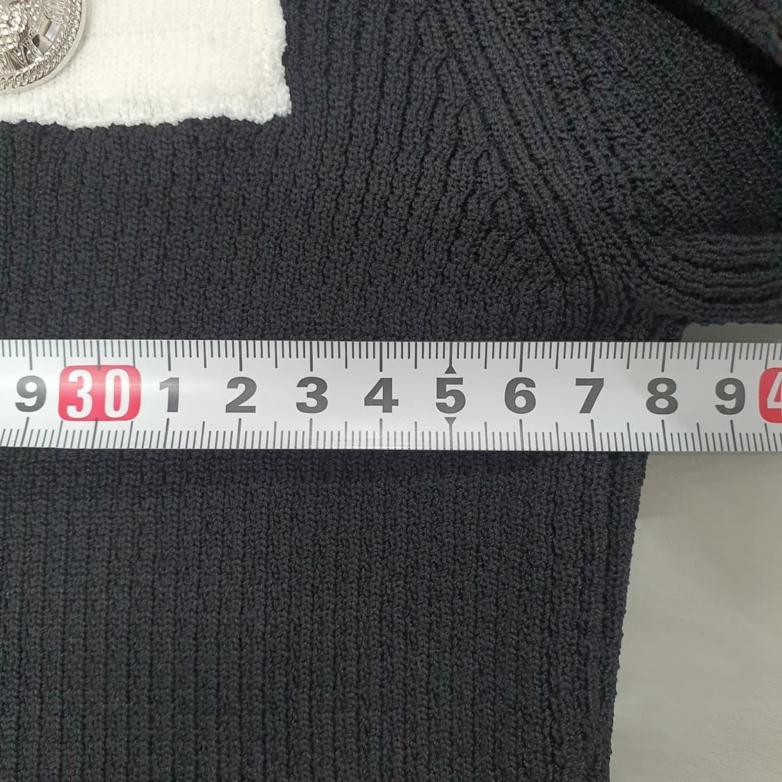 샤넬st 빈티지 은장 가디건 크롭자켓 오피스룩 상품이미지7