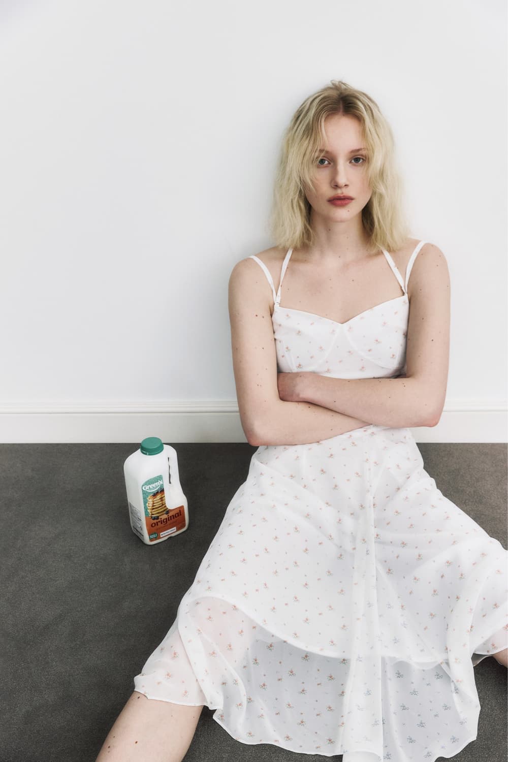 리임 Floral Lingerie Long Dress (네크홀더끈 분실) 상품이미지4