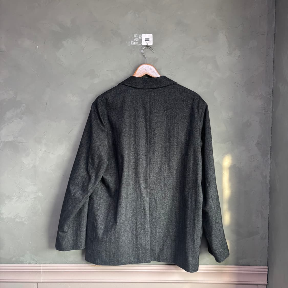 어나더오피스 산티아고 스포츠 블랙 헤링본 블레이져 자켓 상품이미지4