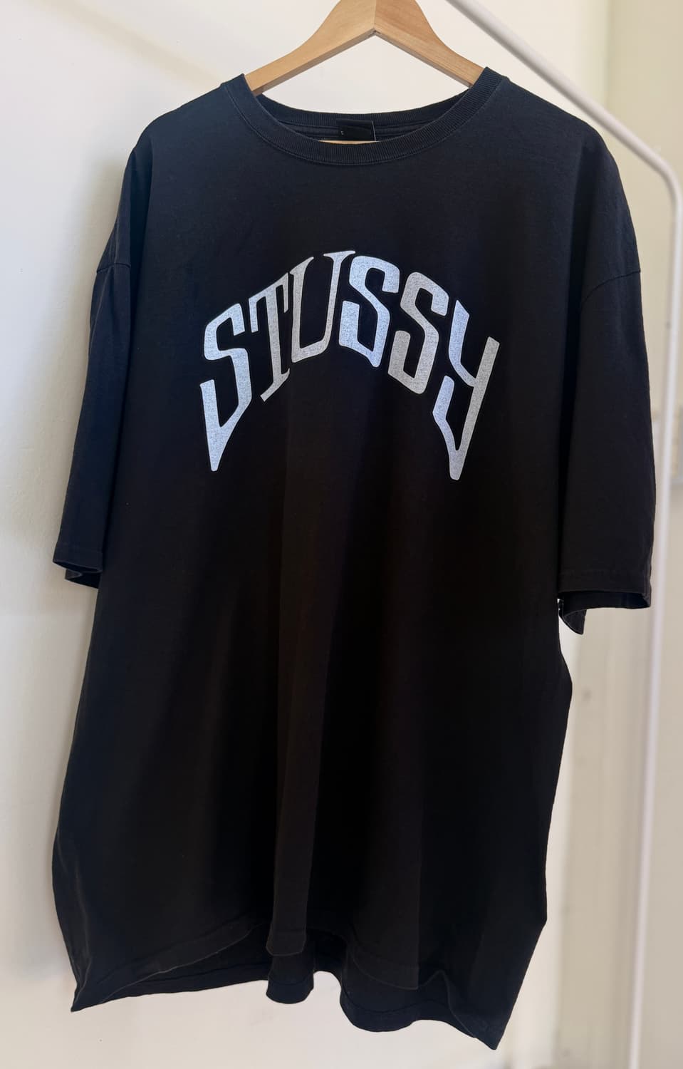 스투시 (STUSSY)인터내셔널 피그먼트 다이드 티셔츠 블랙  상품이미지3