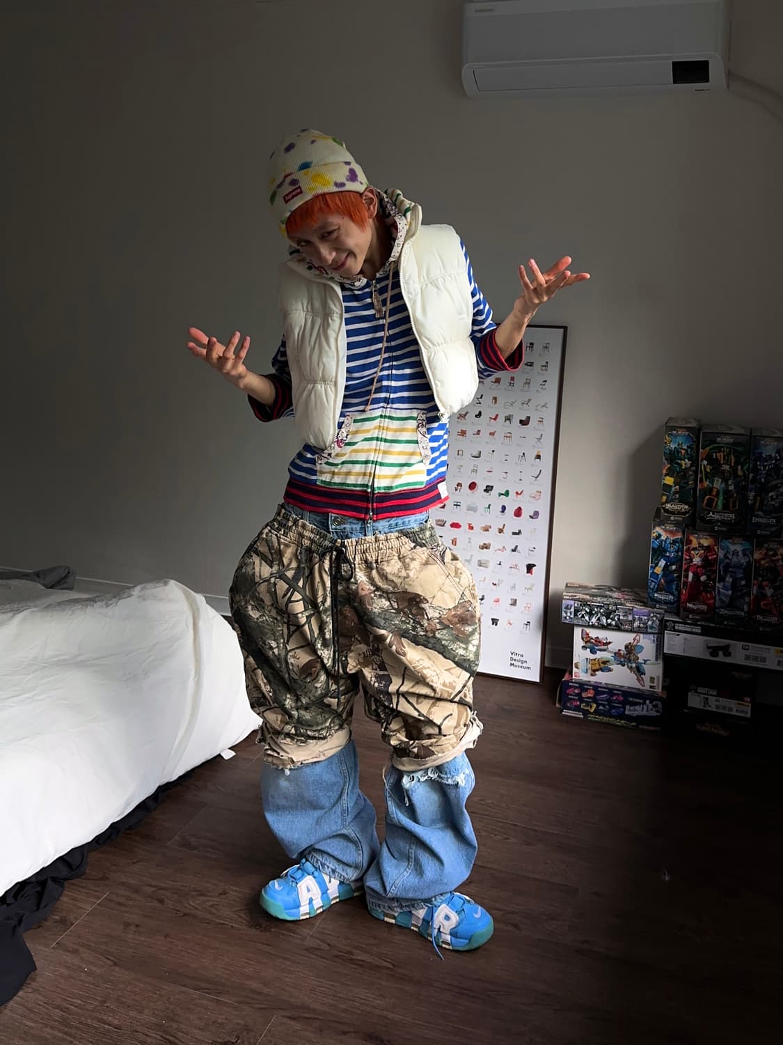 H&M 크롭 푸퍼 베스트 상품이미지4