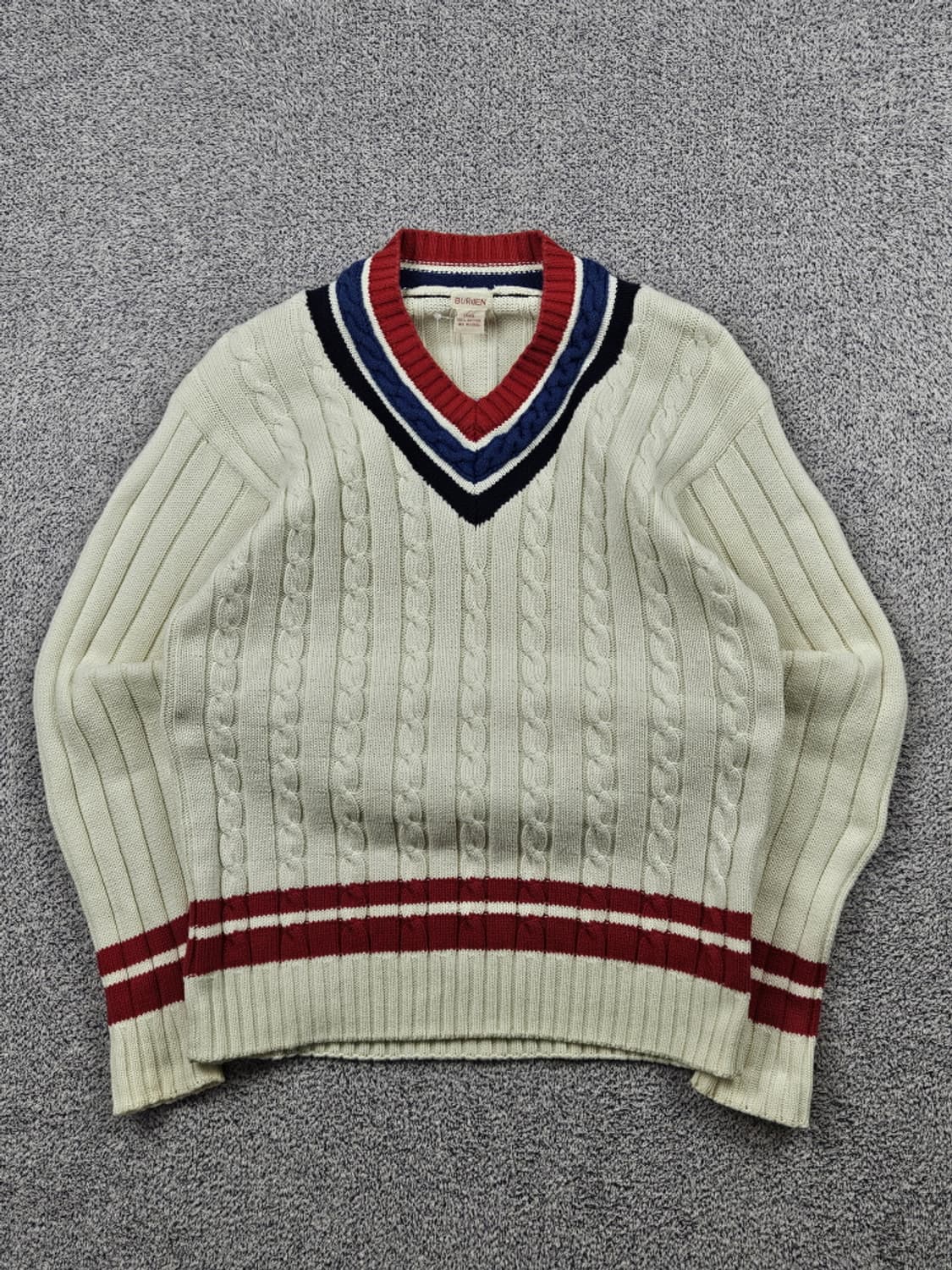 BURDEN 크리켓 케이블 스웨터 니트 ( L ) / 10220 상품이미지1
