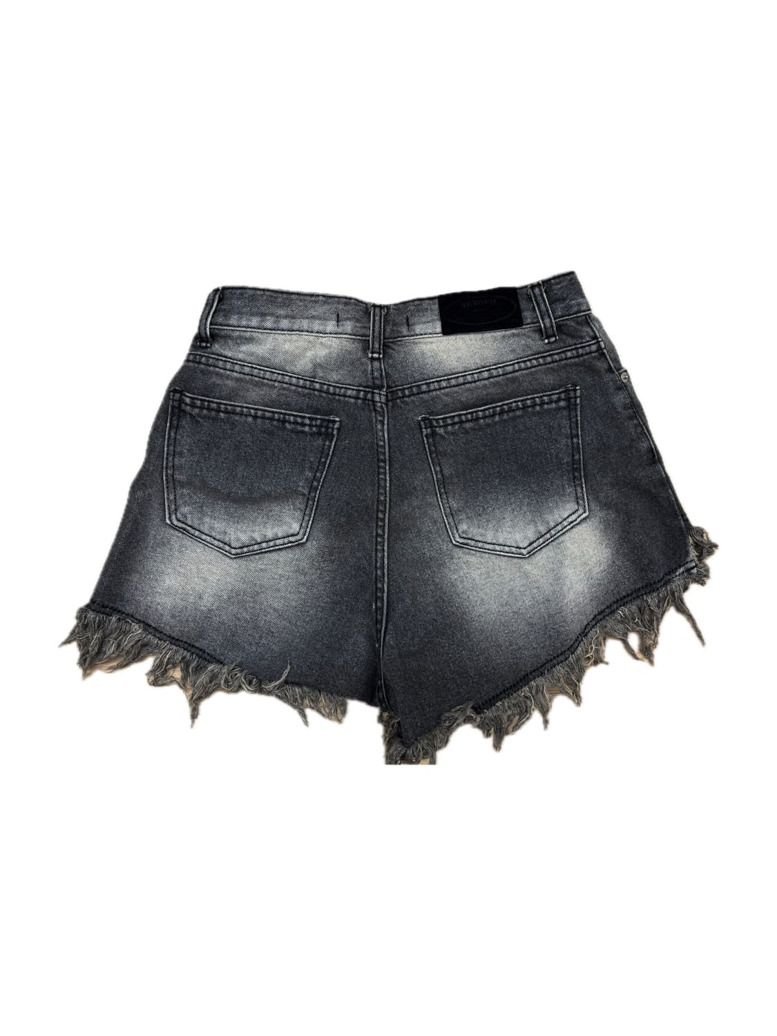 보헤미안서울 데미지 워싱 쇼츠 그레이 L  상품이미지2