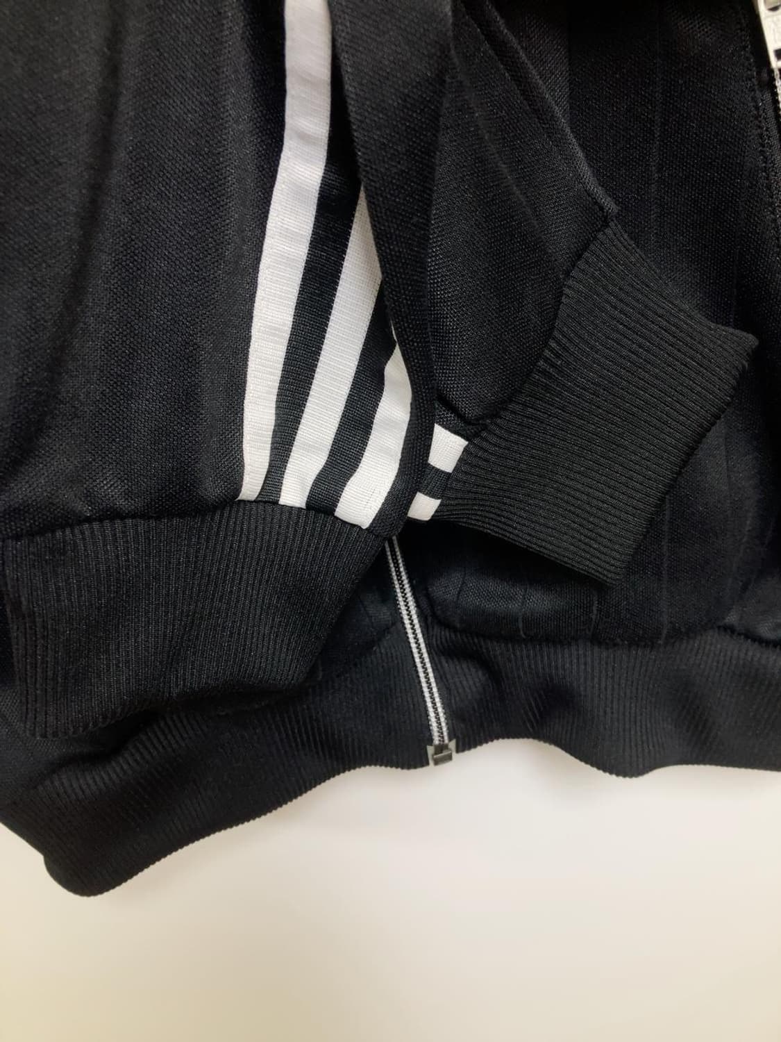아디다스 베켄바우어 블랙 화이트 져지 검흰 트랙탑 집업 자켓 상품이미지4