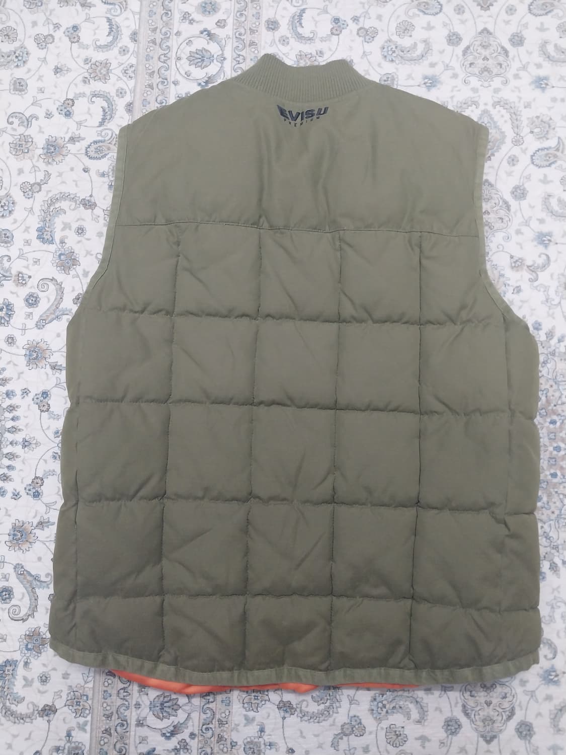 EVISU 에비수 카키 패딩 조끼 95 상품이미지3