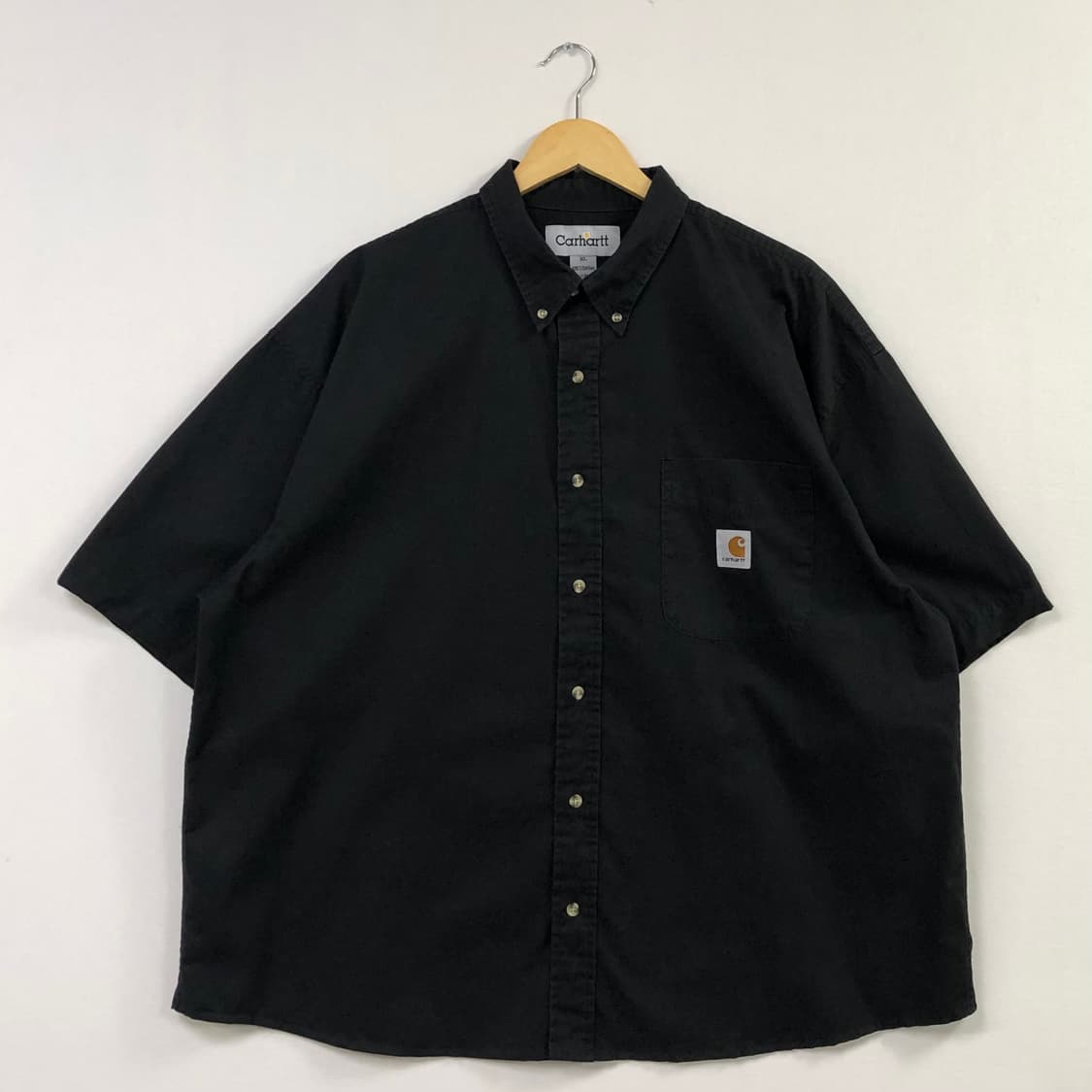 Xxl 칼하트 블랙 워크 셔츠 상품이미지2