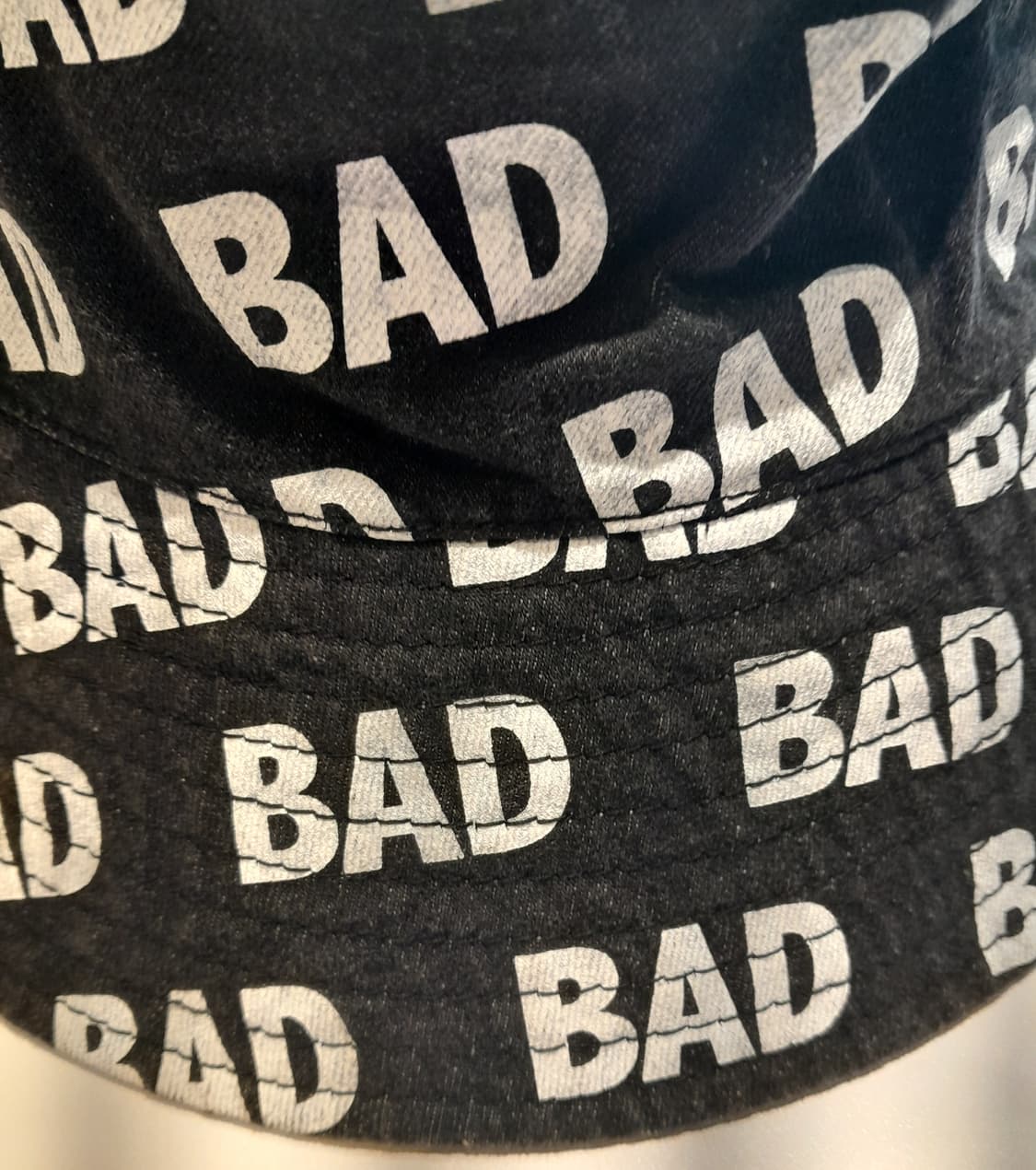💥(새상품) 배드테이스트 리버시블 버킷햇 (블랙)  상품이미지5