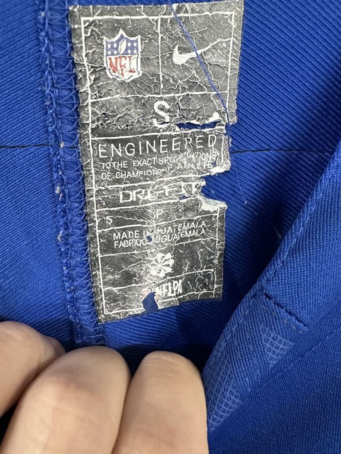 [S] NIKE 나이키 뉴욕자이언츠 바클리 NFL풋볼저지 상품이미지6
