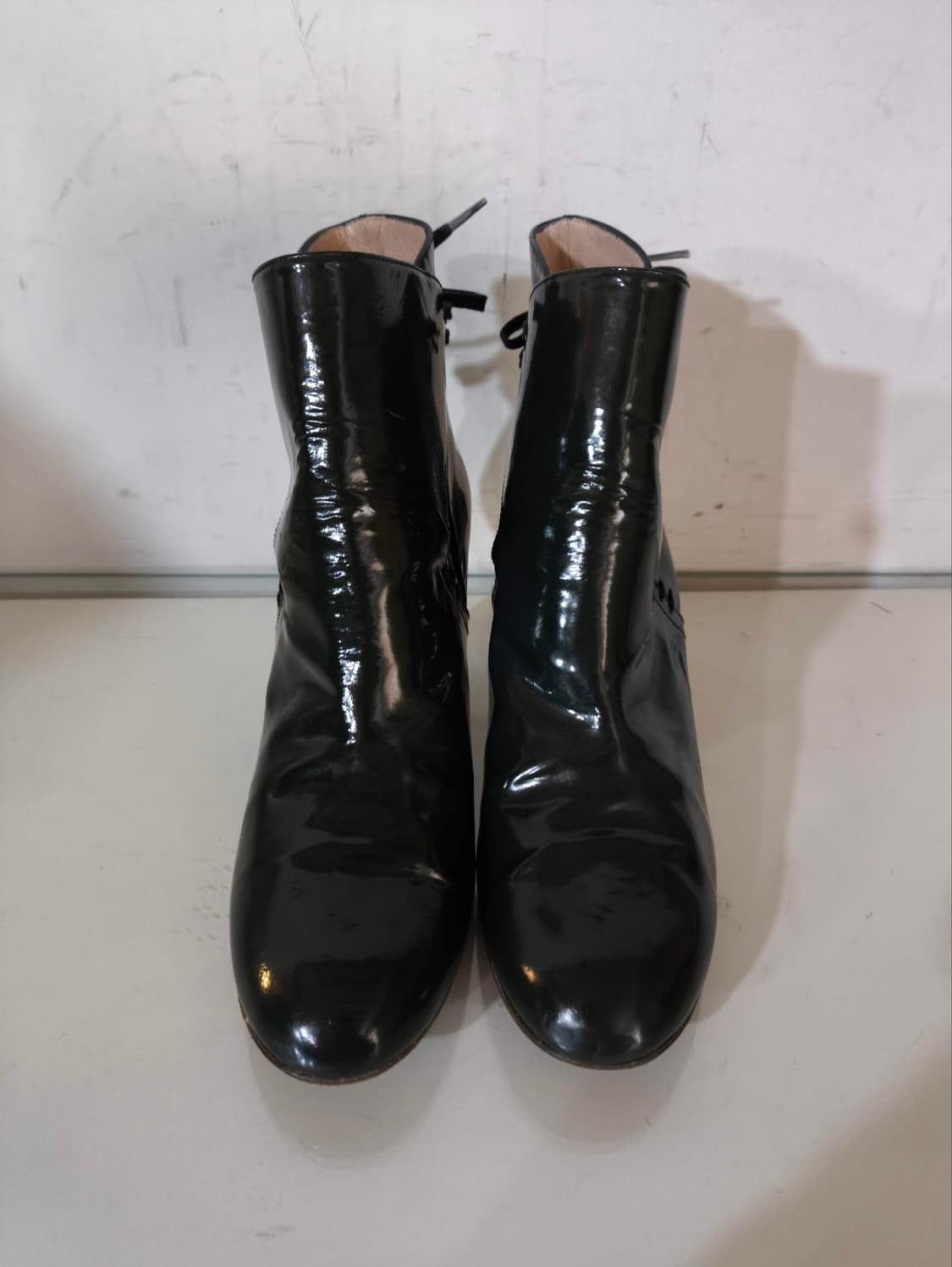 37 240mm 바네사브루노 애나멜 부츠 상품이미지3