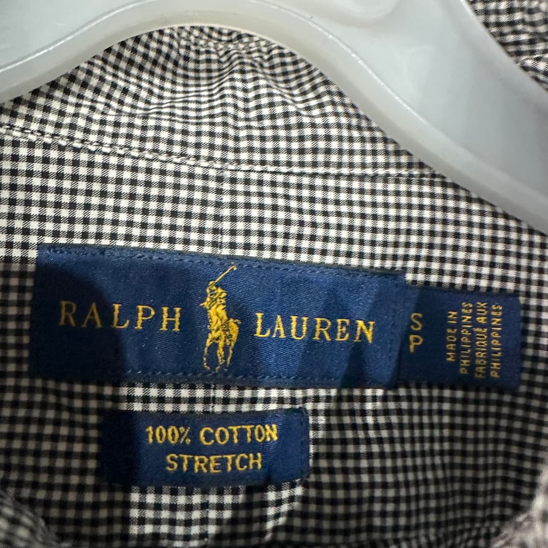 폴로랄프로렌 잔체크 셔츠 남방 95 상품이미지3