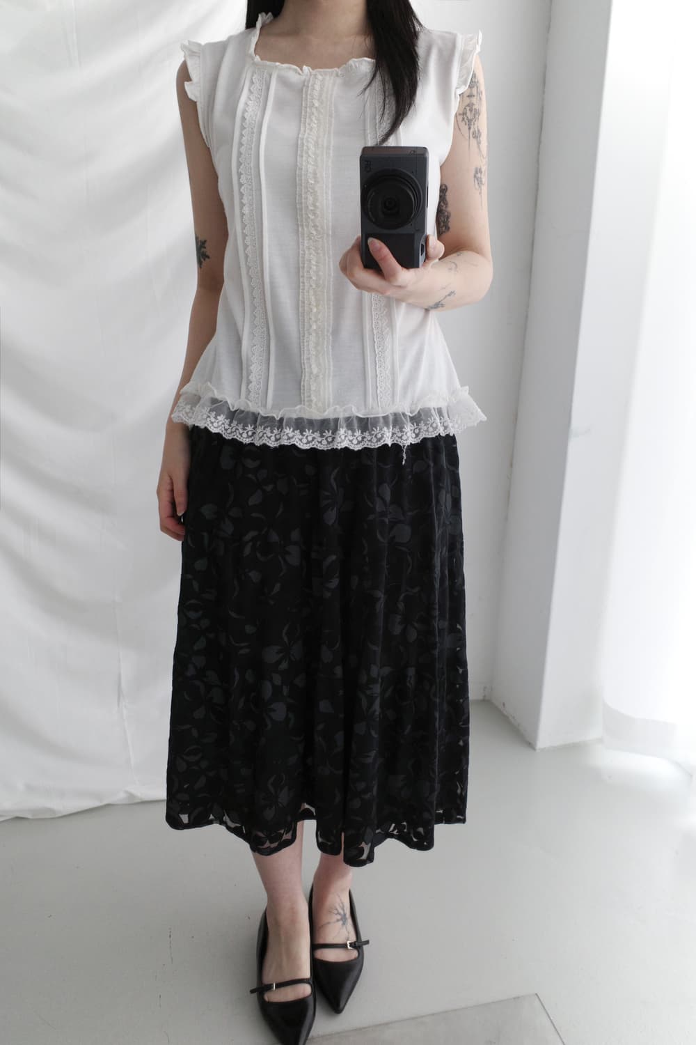 frill sleeveless 상품이미지6