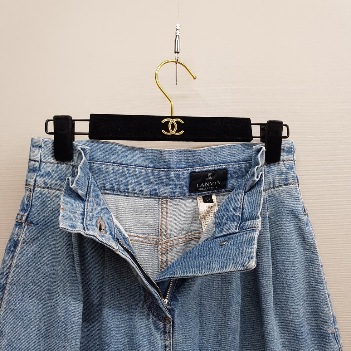 한섬 랑방 2021 와이드 데님 팬츠 61-90사이즈 상품이미지2