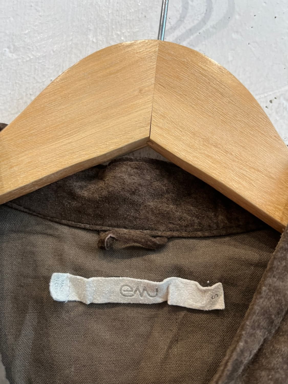 EMJ 리얼스웨이드 사선집업 자켓 우먼즈  상품이미지6