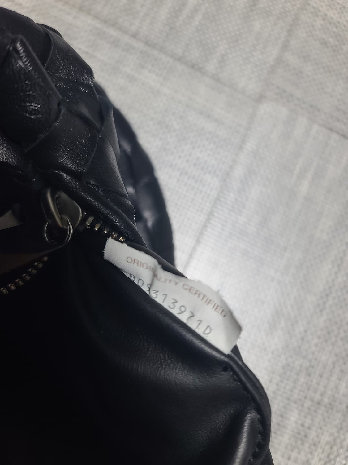 보테가베네타 조디백 미니 블랙 은장 토트백 상품이미지7