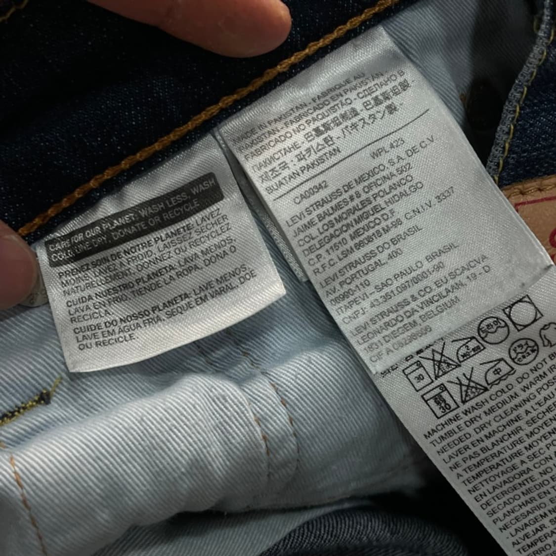 32 리바이스 513 청바지  상품이미지3