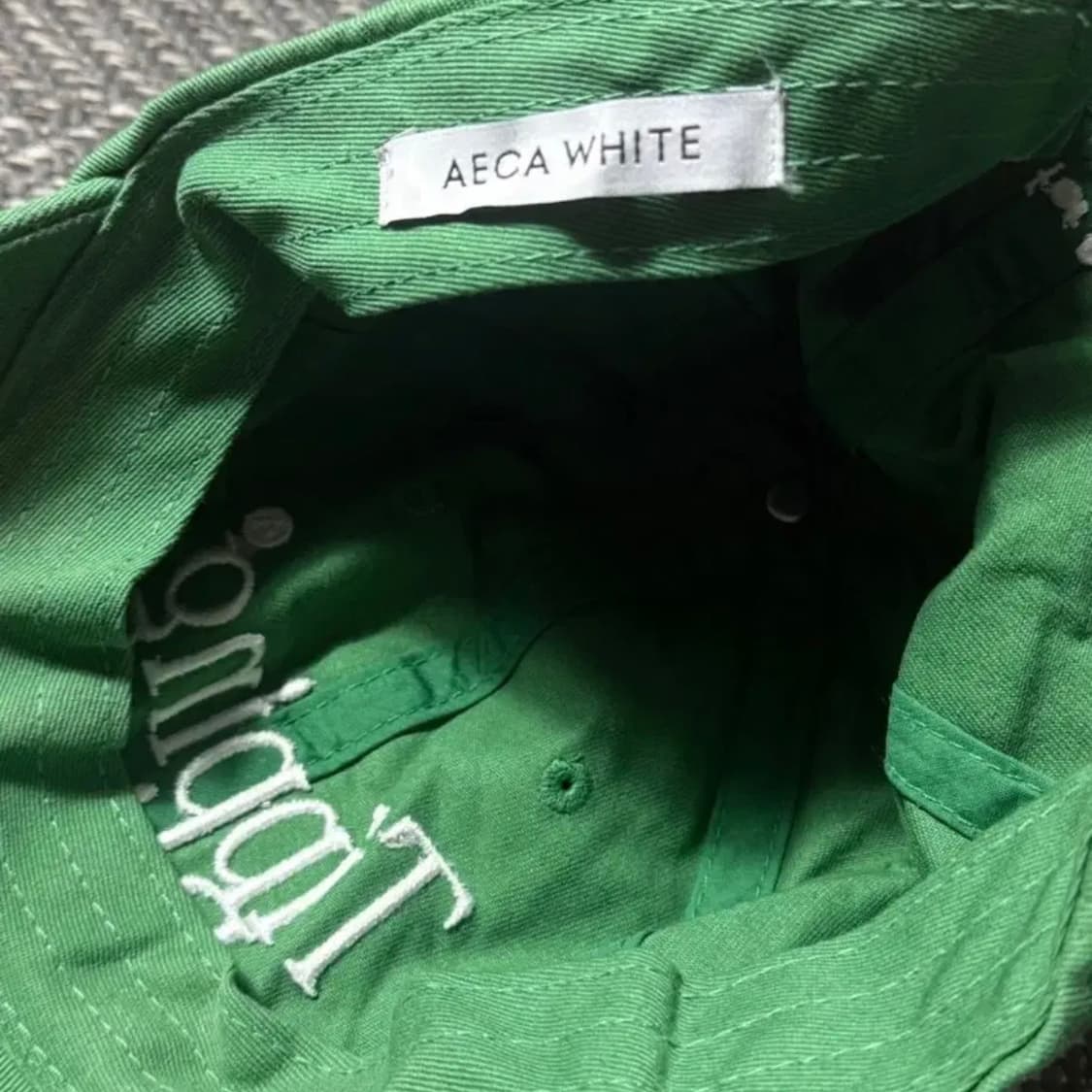 에이카화이트 Tipping Point 그린 볼캡 os 상품이미지3