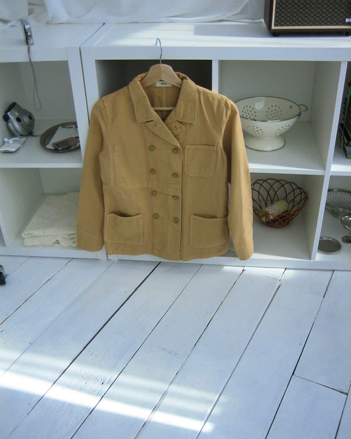 [PIPOCA] Cotton Double Botton Jacket 상품이미지2