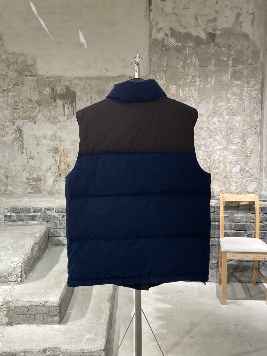 노스페이스 네이비 구스 다운 푸퍼 베스트 상품이미지6