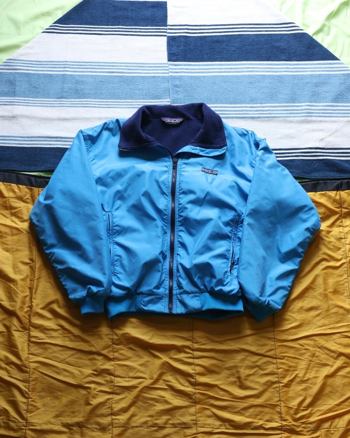 파타고니아 80s 쉘드 신칠라 자켓 아쿠아 블루 10 상품이미지1