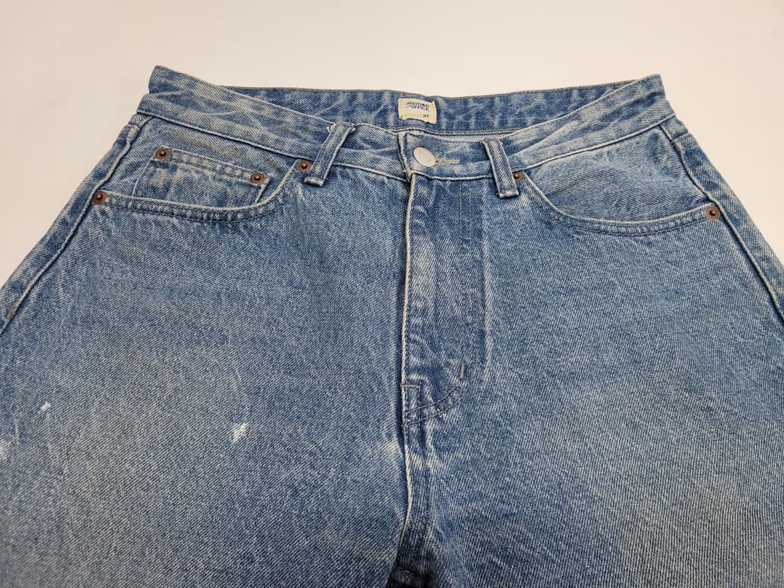 어나더오피스 배기핏 워싱 청바지 / 남 78 (30) 여성가능
 상품이미지3