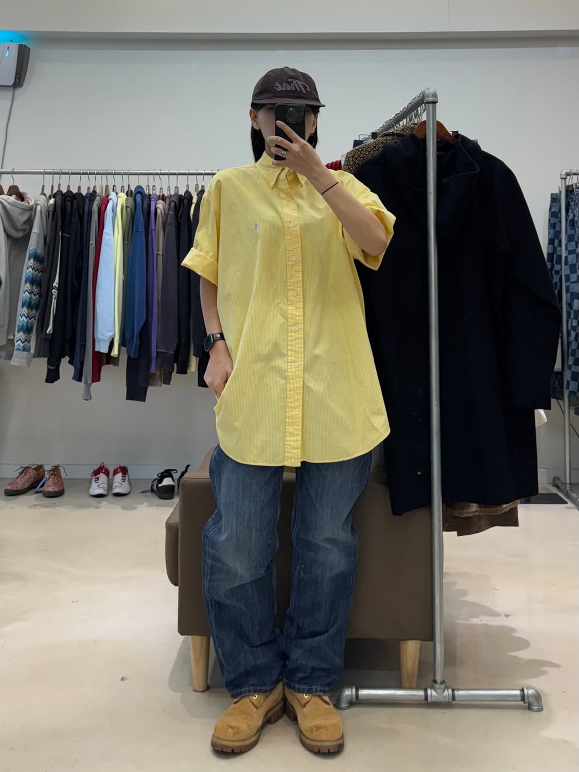 폴로 랄프로렌 체크 반팔 셔츠 상품이미지7