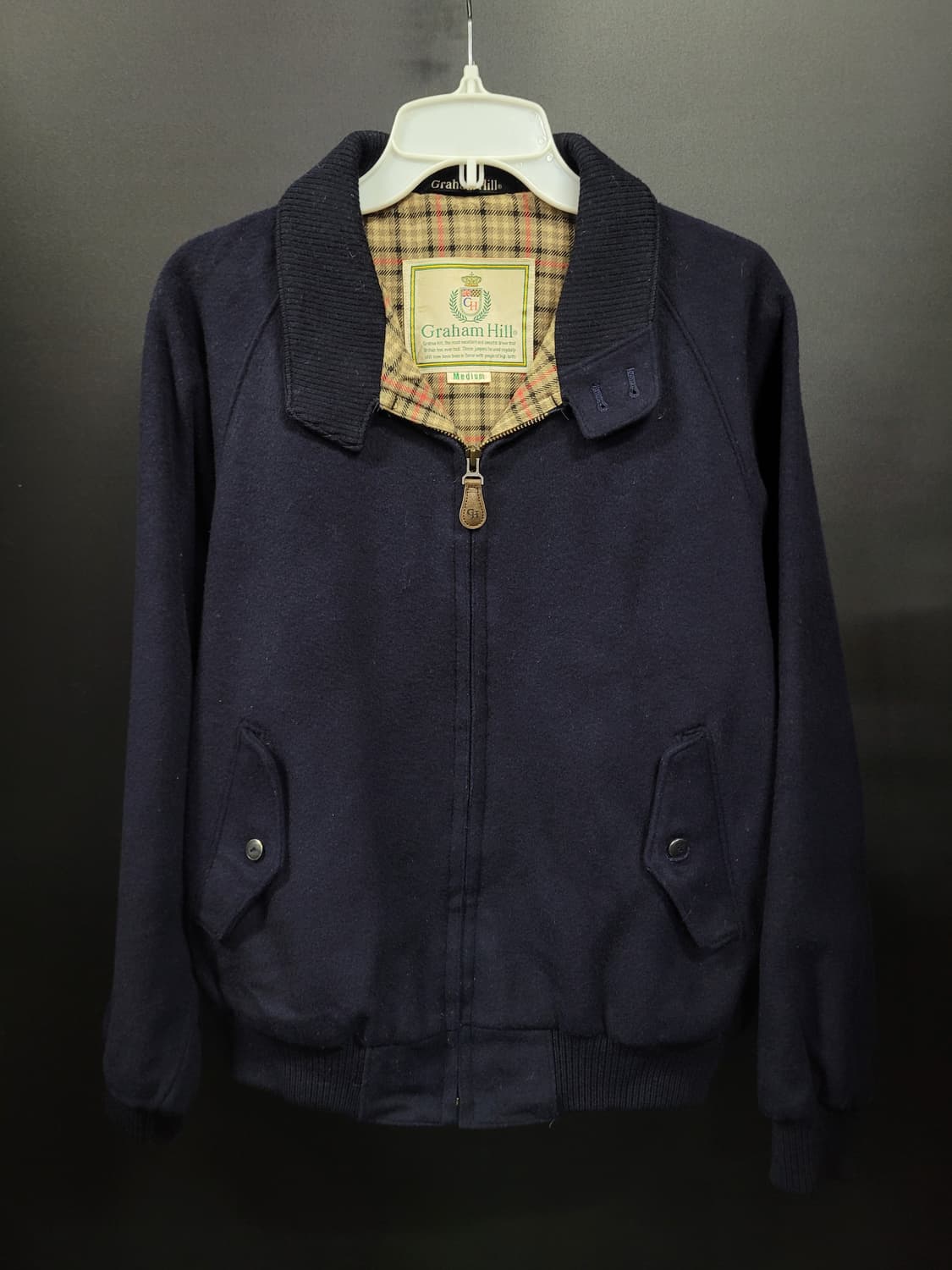Graham Hill 울 블루종 자켓 상품이미지7