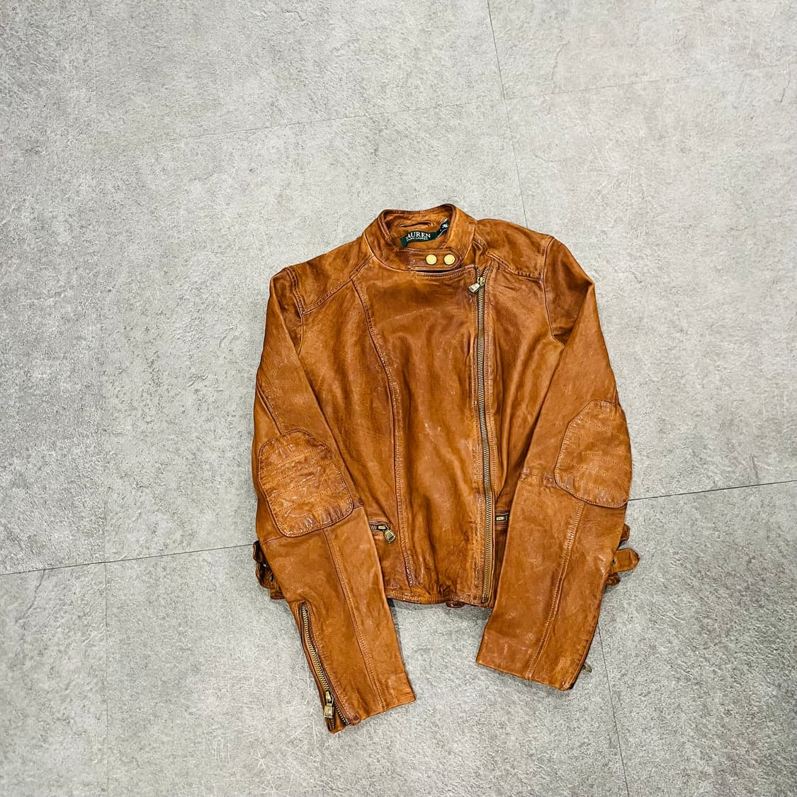 랄프로렌 그린라벨 리얼레더 자켓 상품이미지2