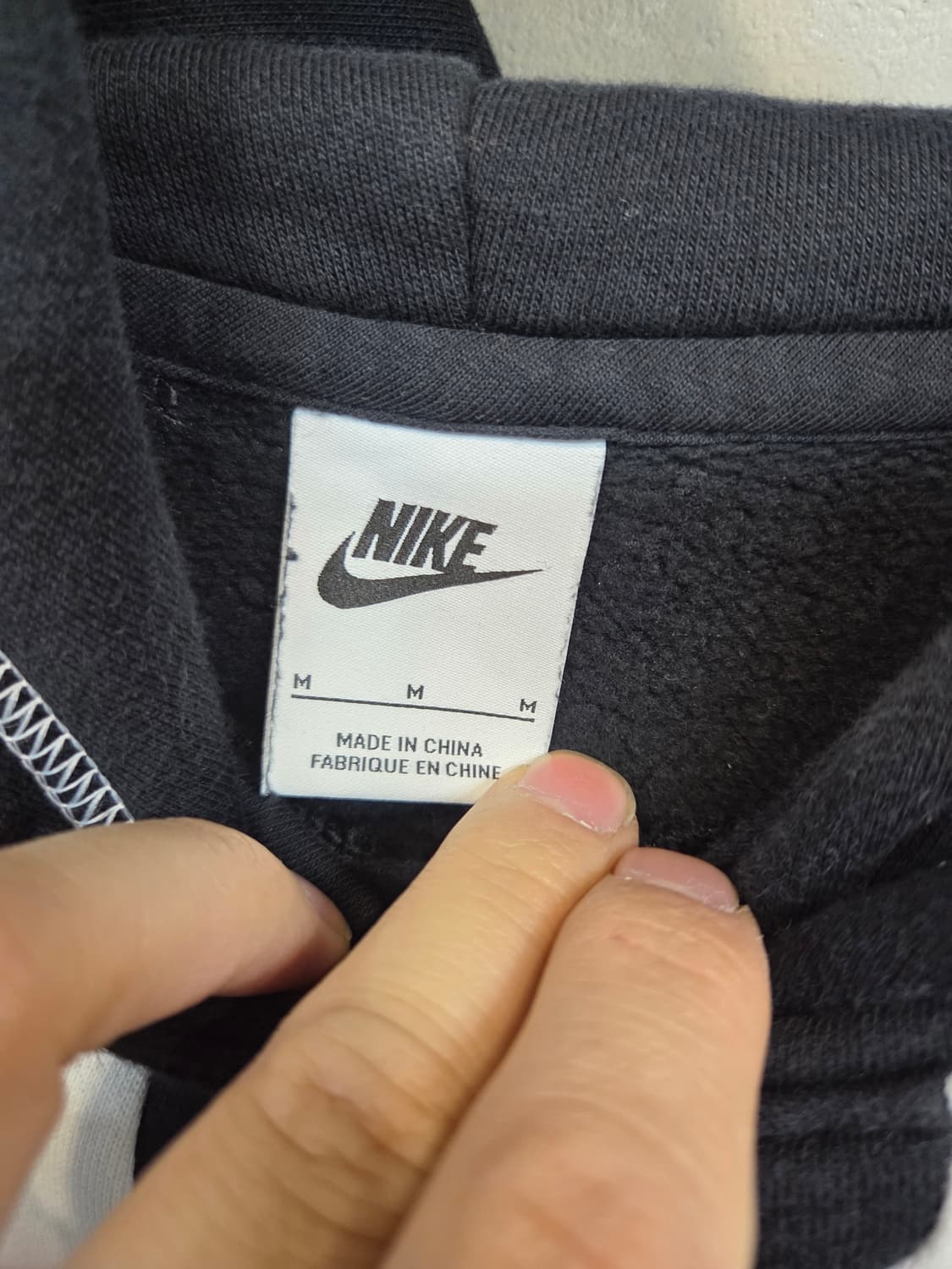 나이키 여성 더블스우시 기모 후드티 m 상품이미지3