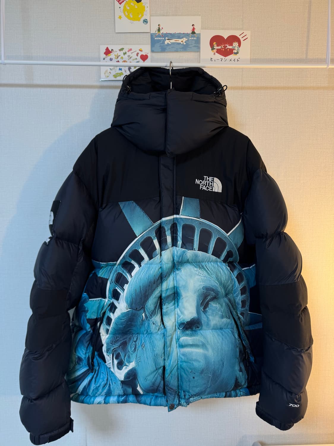 [XL]슈프림 X 노스페이스 자유의 여신상 발토로 패딩자켓 블랙-19FW 상품이미지1