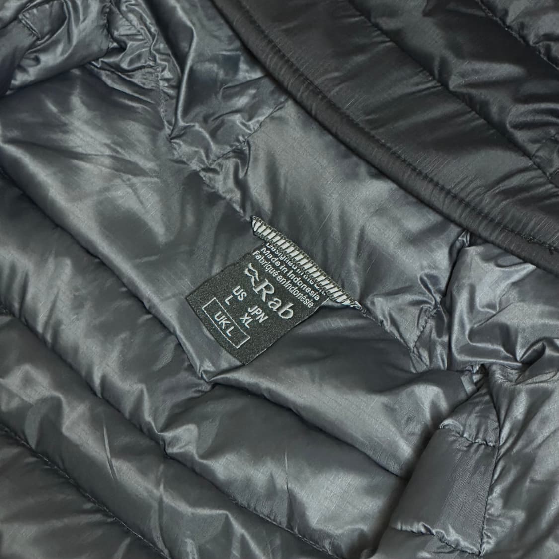 랩 알파인 경량패딩 블랙 L 상품이미지2