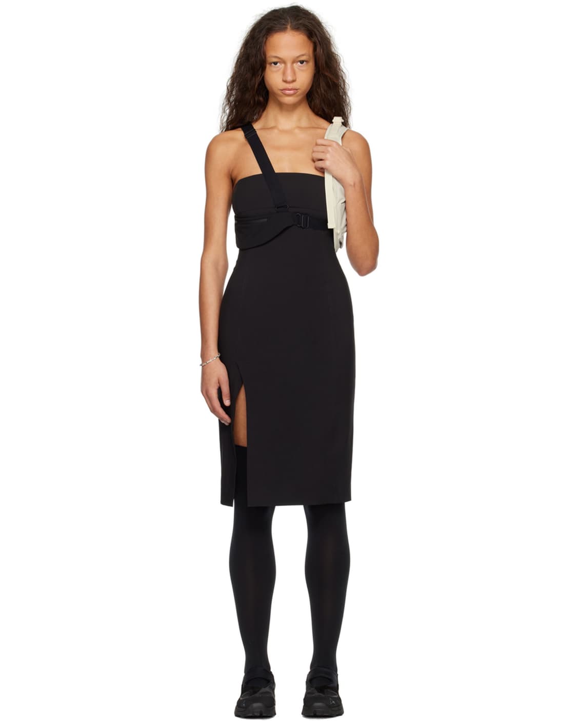 혜인서 스트랩 미디 드레스 상품이미지1