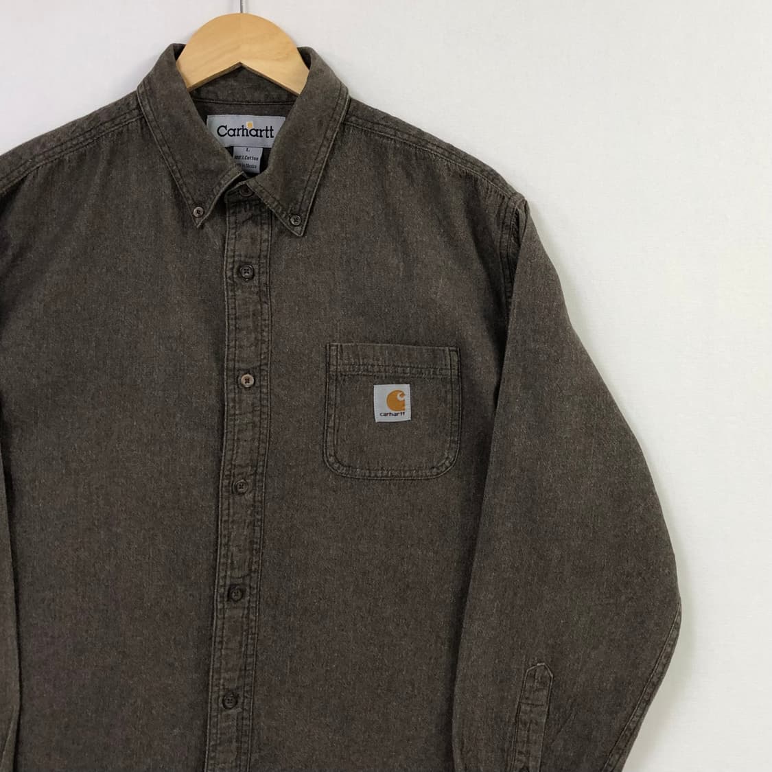 XL 칼하트 데님 셔츠 상품이미지1