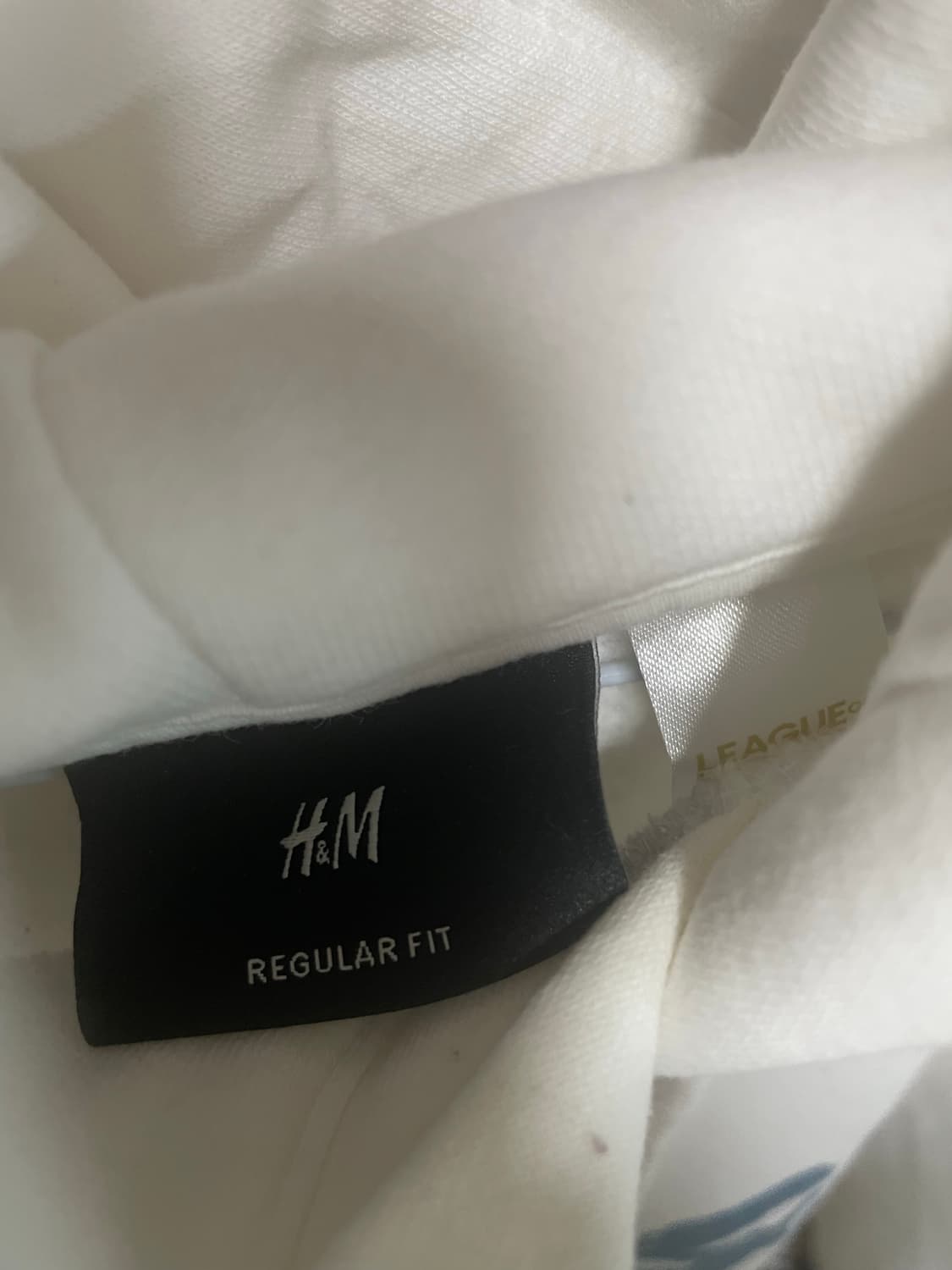 H&M x 리그오브레전드 콜라보 야스오 레귤러핏 후드티 화이트 xl 상품이미지3