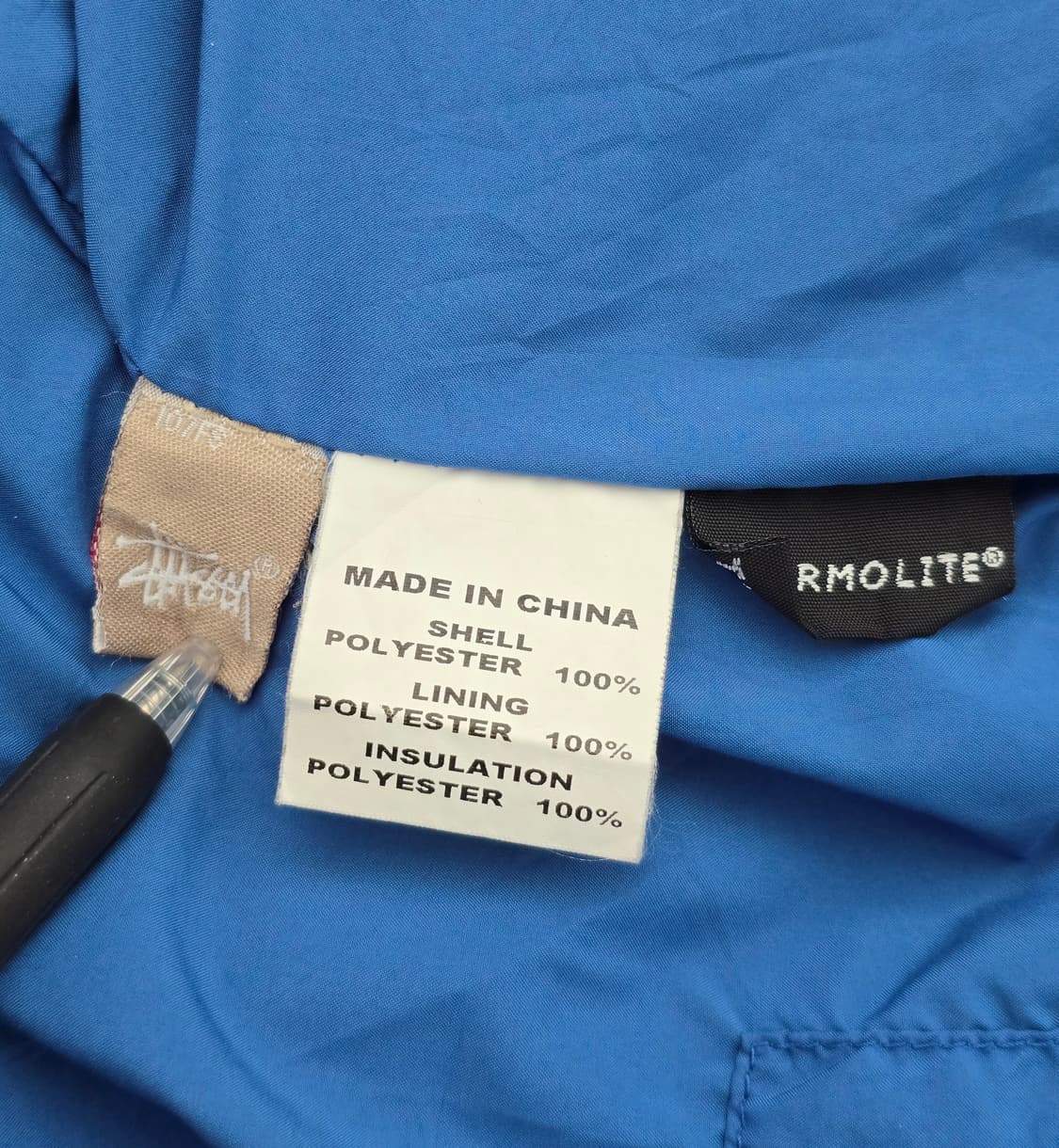 Stussy 스투시 후드 푸퍼 크라운 자켓 M 상품이미지7