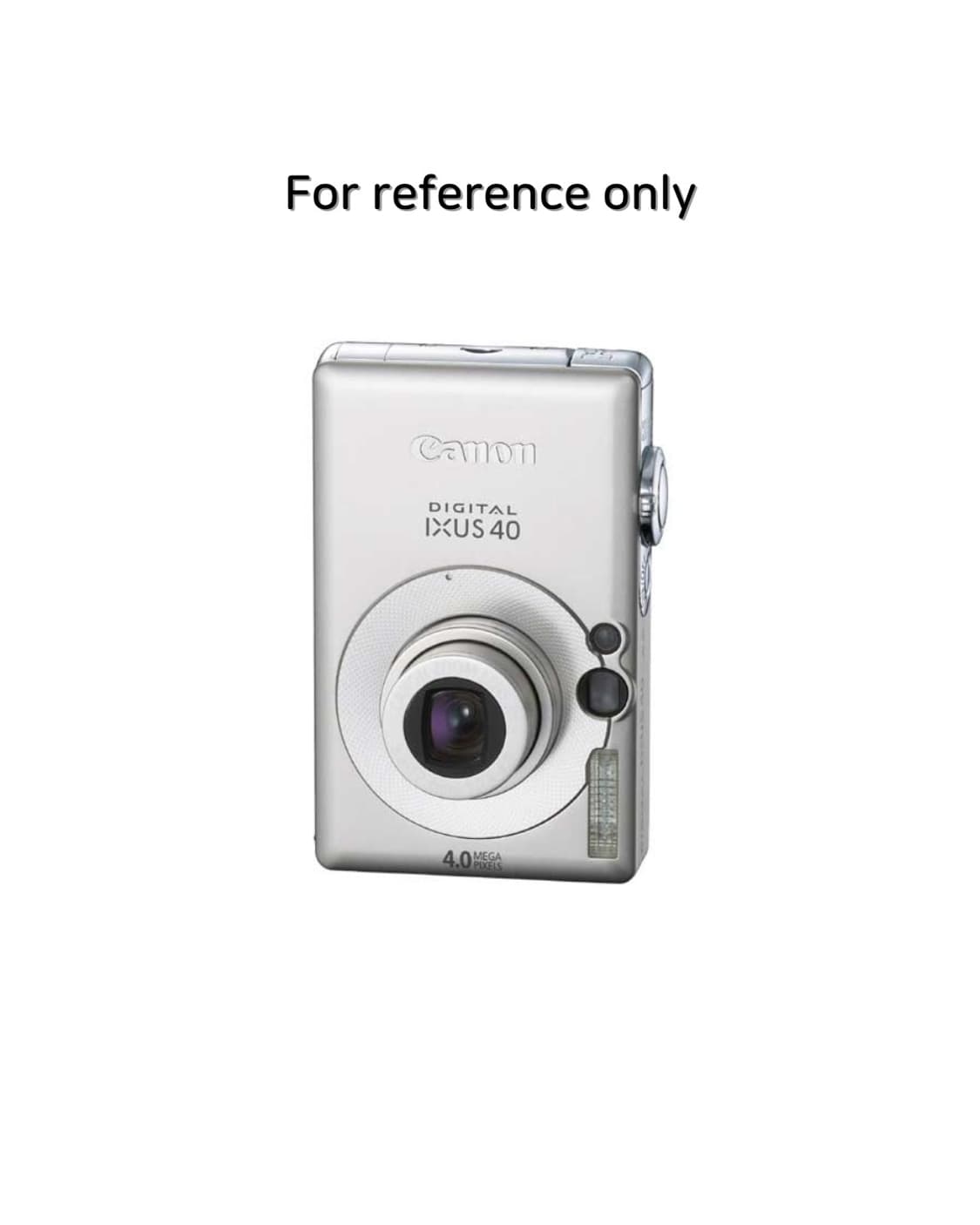 CANON IXUS 40 캐논 익서스 40 빈티지 디지털카메라 디카 상품이미지7