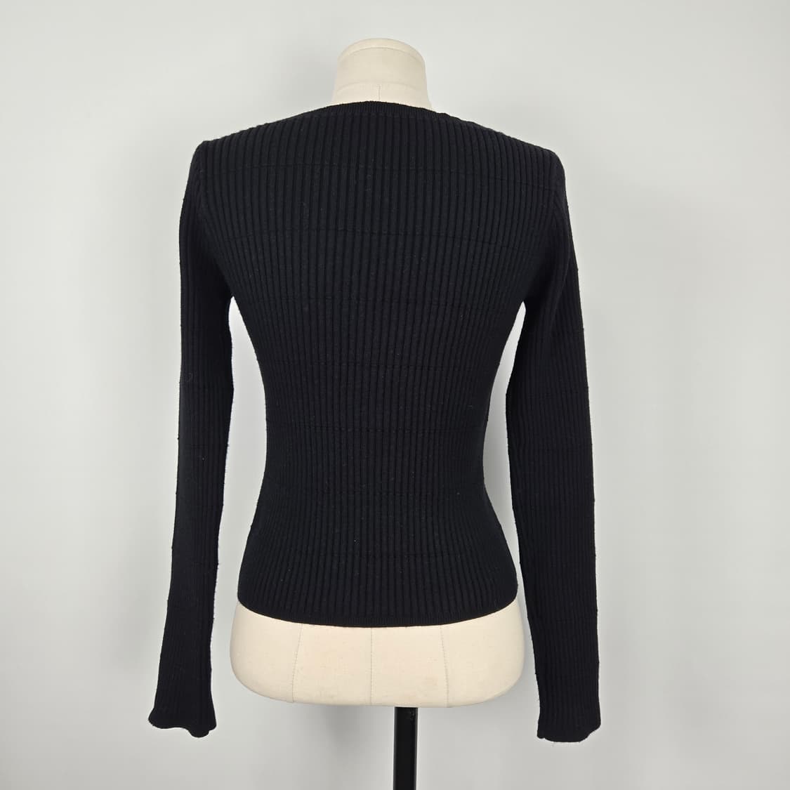 0183. 에고이스트  24SS 골지 니트 긴팔 티셔츠 55 상품이미지2