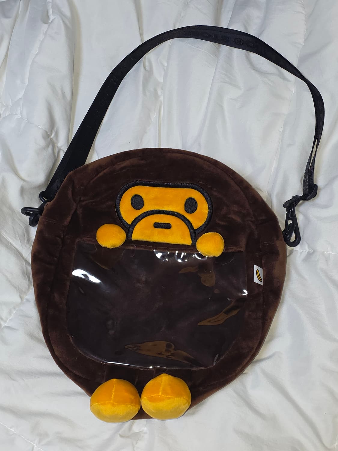 베이프 베이비 마일로 플러시 백팩/ 크로스백 상품이미지2