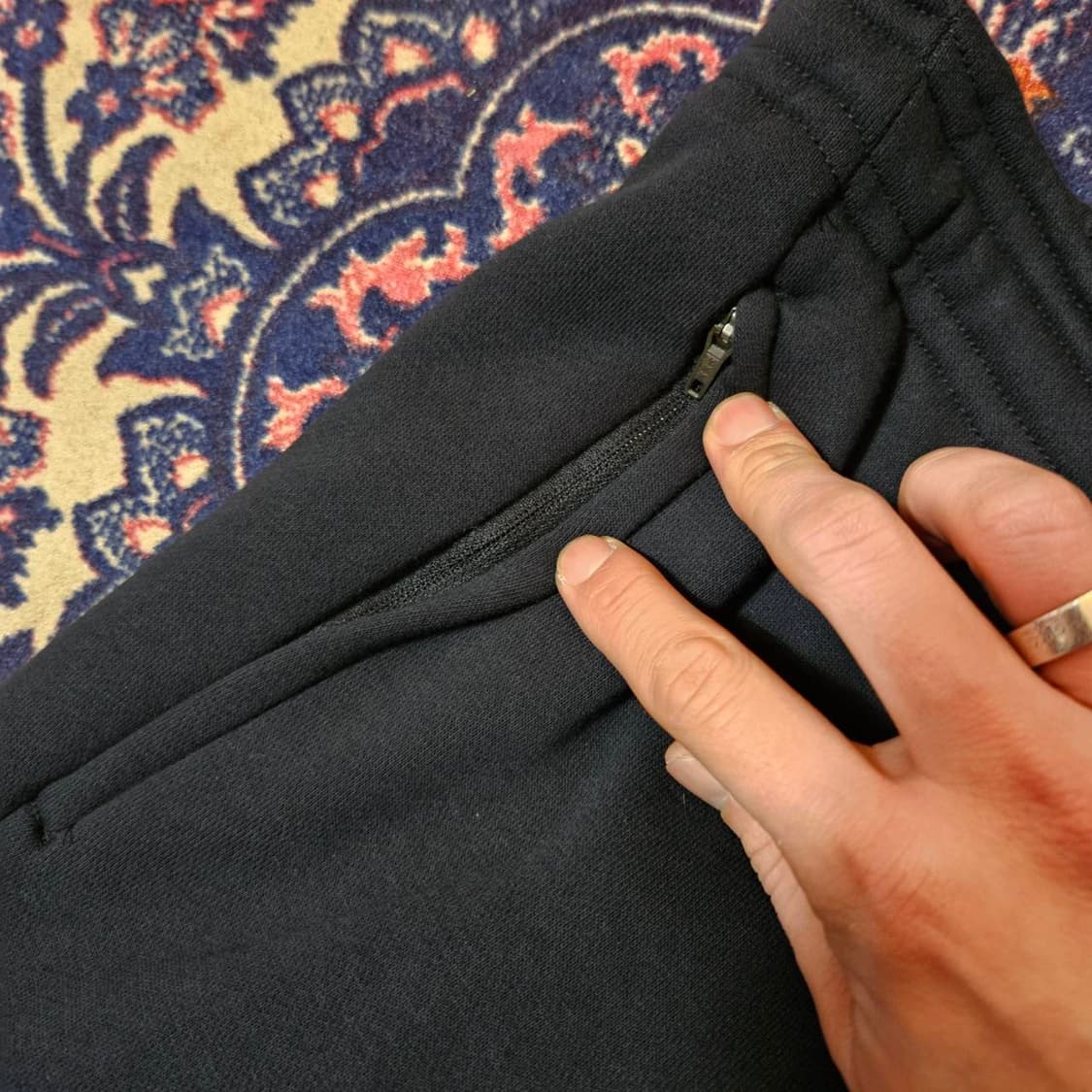 나이키(Nike) 스우시 로고 기모 트레이닝 팬츠 L size 상품이미지4