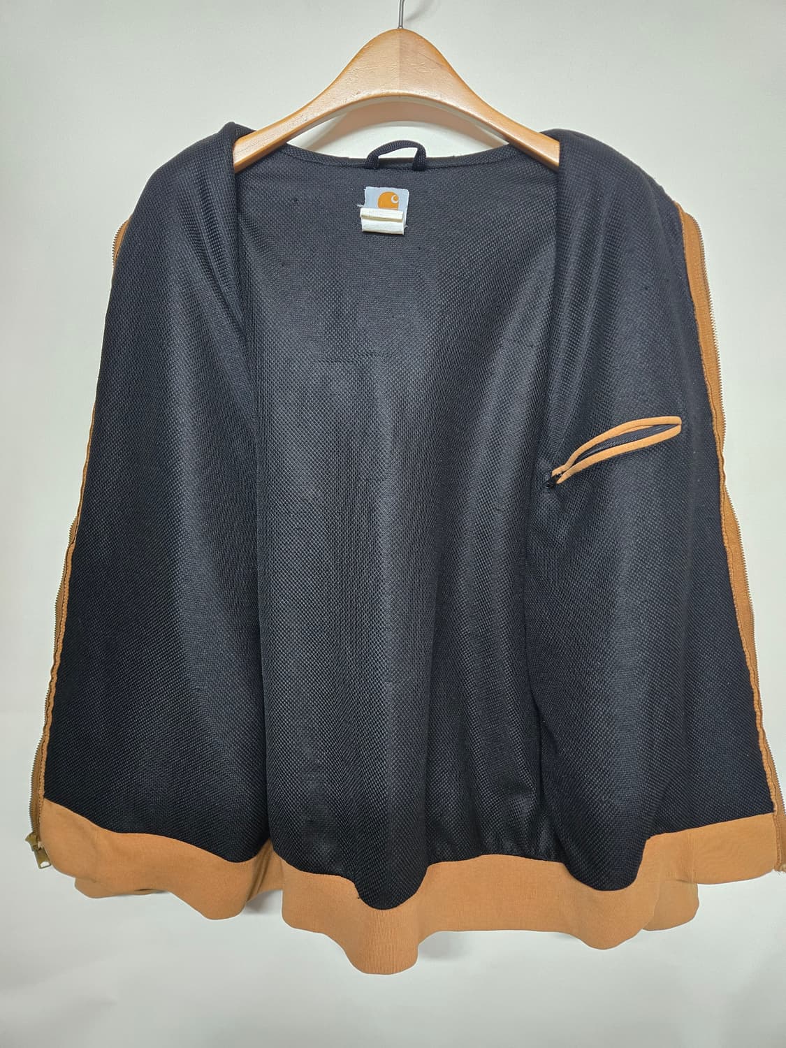 칼하트 써멀 후드집업 브라운 된장색 L 상품이미지5