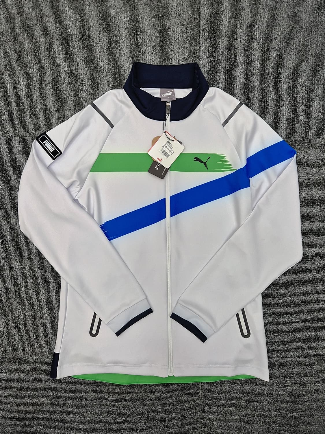 [M]<푸마>네이비 트레이닝팬츠 상품이미지4