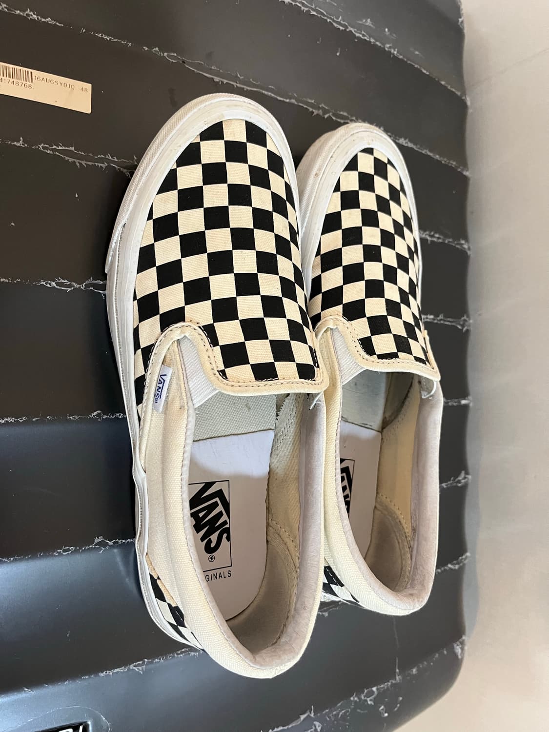 반스볼트 체커보드 슬립온 상품이미지2